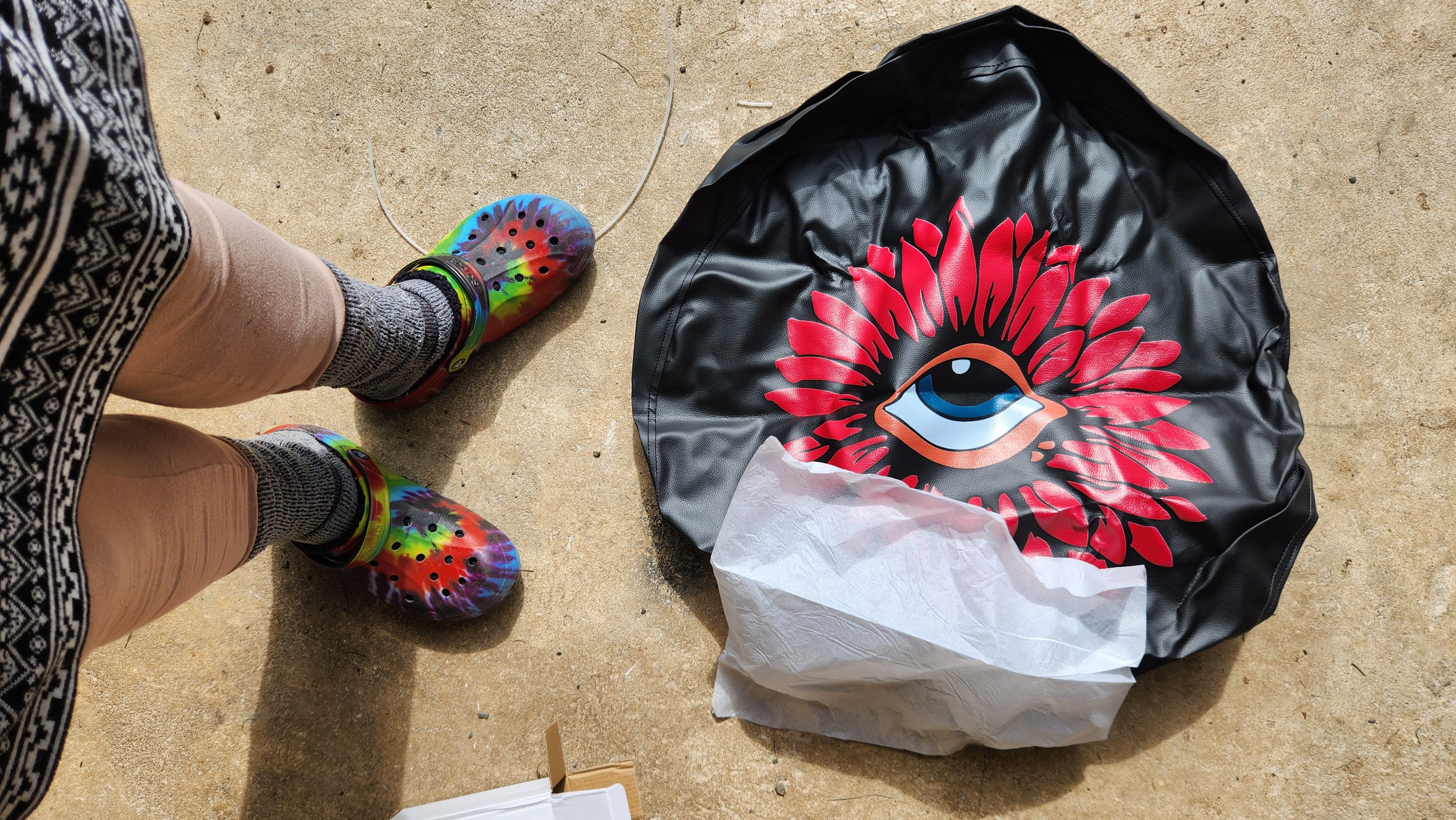 Daisy Eye Spare Tire Cover